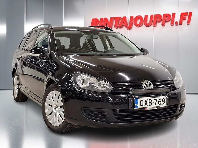 Musta Käytetty 2010 VW Golf VI Comfortline Farmari | 3 400 € (Hieman kallis) - Kuva 1/3