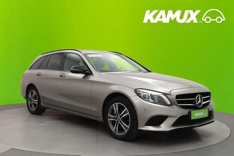 Hopea / harmaa Käytetty 2019 Mercedes C220 Avantgarde Farmari | 31 890 € (Hieman kallis) - Kuva 1/4