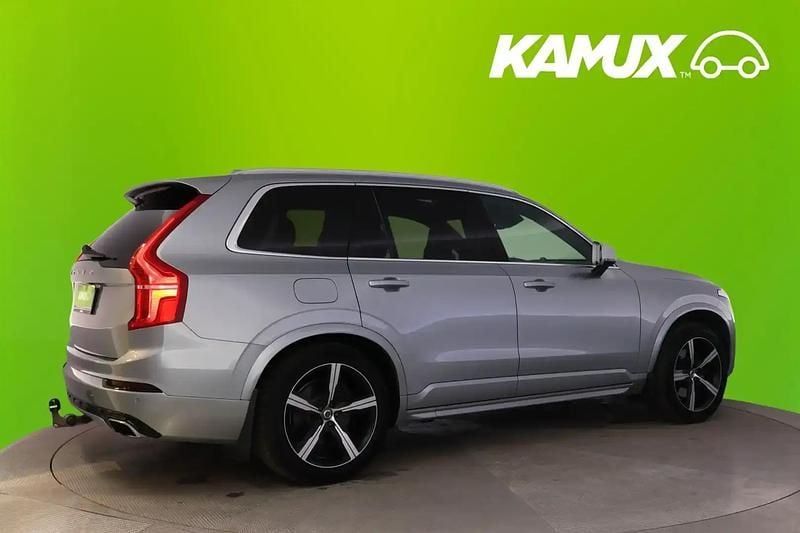 Käytetty Volvo XC90 R-Design 334 HP (245 kW) 2015 Hopea / harmaa Katumaasturi