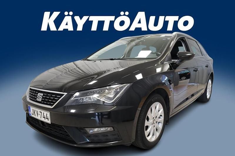 Musta Käytetty 2018 Seat Leon ST Business Farmari | 15 900 € (Perustarjous) - Kuva 1/4