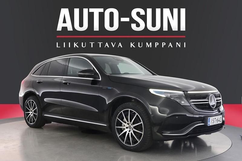 Käytetty Mercedes EQC400 Business 300 kW (408 HP) 2023 Musta Katumaasturi