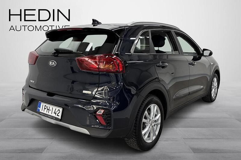 Käytetty Kia Niro LX 140 HP (102 kW) 2020 Sininen Katumaasturi