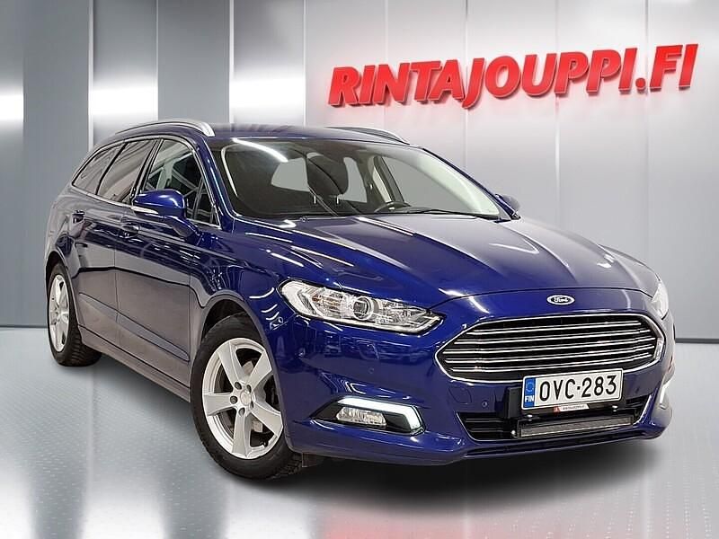Sininen Käytetty 2016 Ford Mondeo Titanium Farmari | 16 990 € (Hieman kallis) - Kuva 1/3