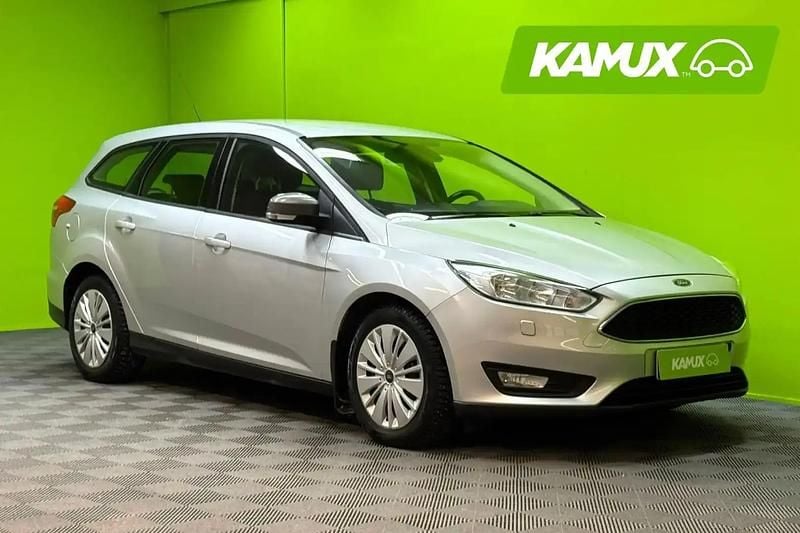Hopea / harmaa Käytetty 2016 Ford Focus Trend Farmari | 6 940 € (Hyvä tarjous) - Kuva 1/4