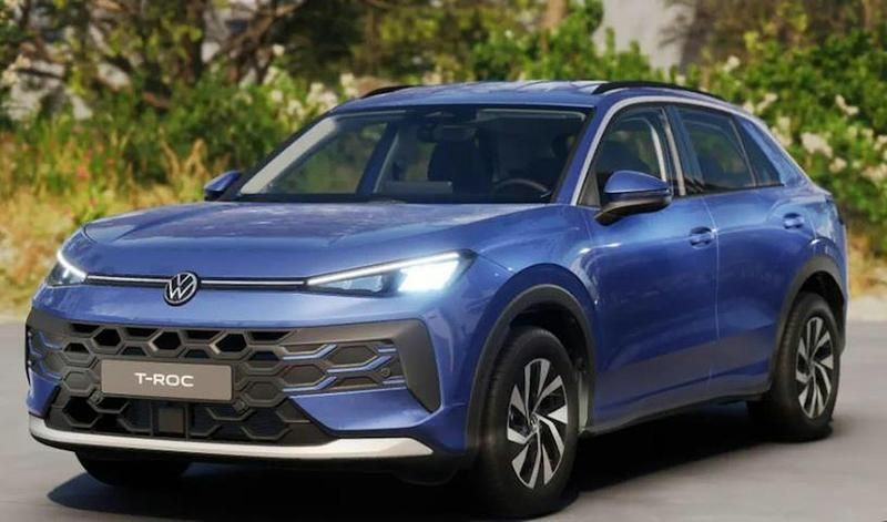 Sininen Uusi 2026 VW T-Roc Comfortline Katumaasturi | 35 900 € (Hieman kallis) - Kuva 1/2
