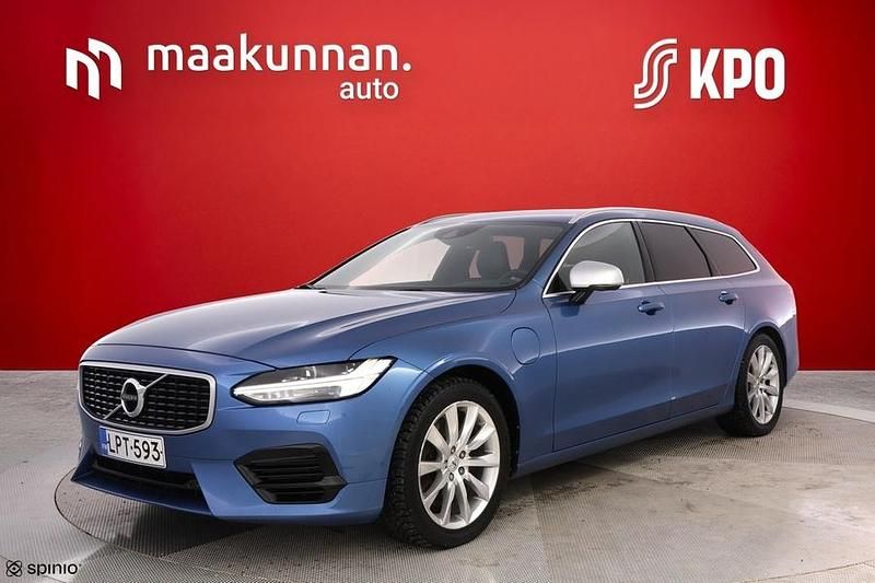 Käytetty Volvo V90 R-Design 320 HP (235 kW) 2018 Sininen Farmari