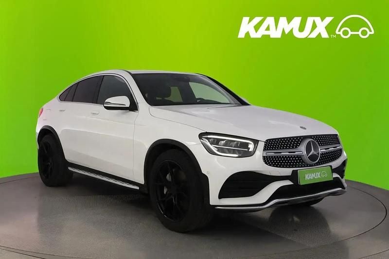 Valkoinen Käytetty 2020 Mercedes GLC220 Business Coupe - kaksiovinen | 34 790 € (Hyvä tarjous) - Kuva 1/4