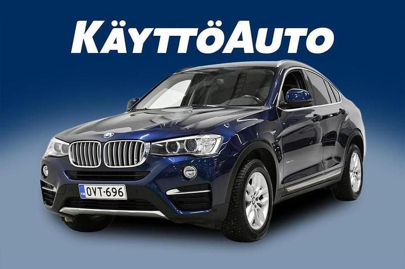Käytetty BMW X4 xLine 190 HP (139 kW) 2017 Sininen Katumaasturi