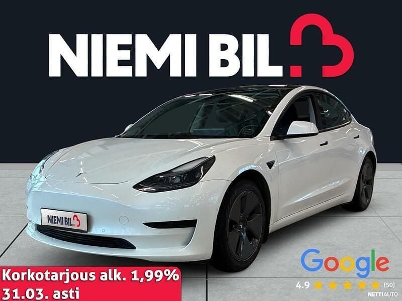 Käytetty Tesla Model 3 Standard Range Plus 211 kW (287 HP) 2021 Sedan