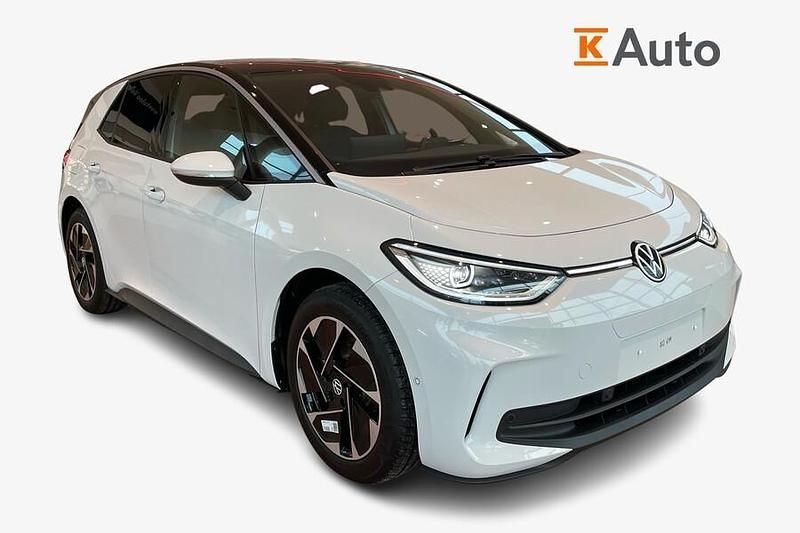 Valkoinen Käytetty 2025 VW ID.3 Pro Viistoperä | 38 900 € - Kuva 1/4
