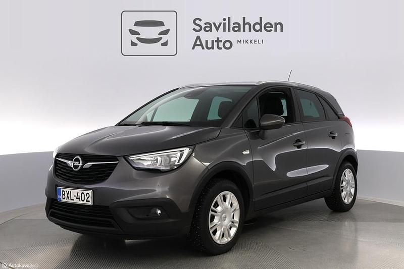 Harmaa Käytetty 2019 Opel Crossland X Enjoy Katumaasturi | 11 480 € (Perustarjous) - Kuva 1/4