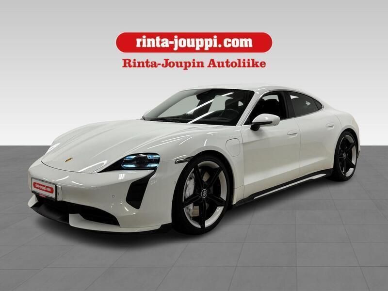 Valkoinen Käytetty 2020 Porsche Taycan Turbo Sedan | 71 900 € (Perustarjous) - Kuva 1/4