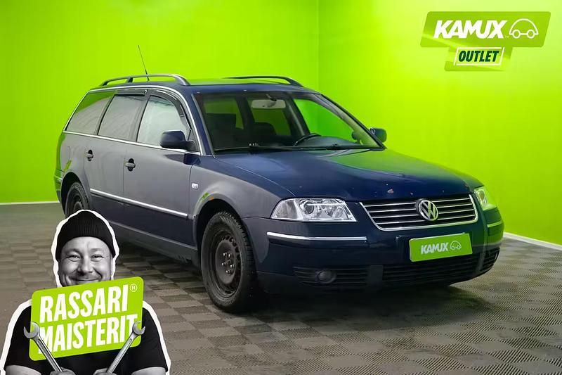 Käytetty VW Passat 131 HP (96 kW) 2003 Sininen Farmari