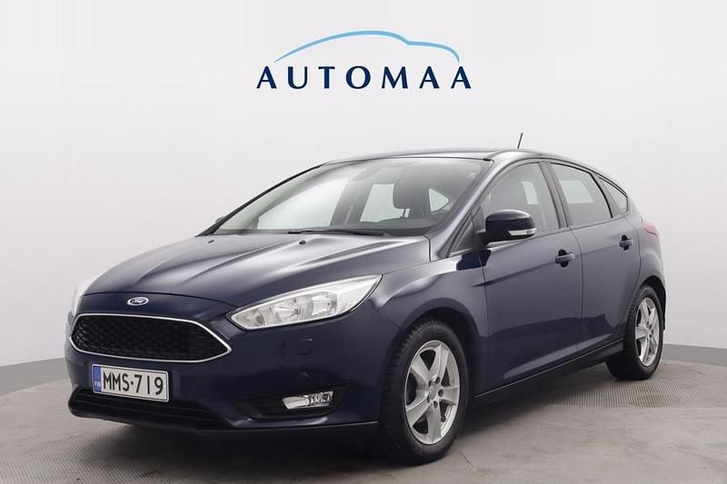Sininen Käytetty 2016 Ford Focus Trend Viistoperä | 7 800 € (Hyvä tarjous) - Kuva 1/3