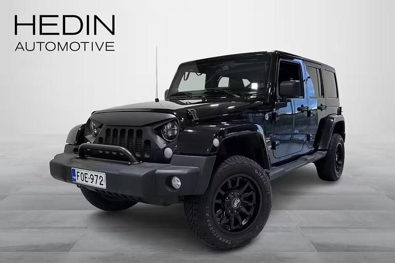 Musta Käytetty 2013 Jeep Wrangler Sport Katumaasturi | 28 780 € - Kuva 1/4