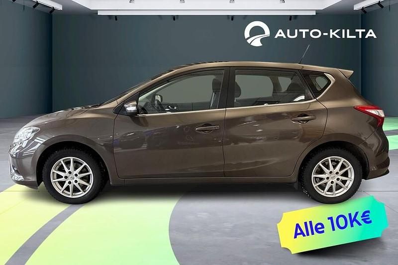 Käytetty Nissan Pulsar Acenta 116 HP (85 kW) 2017 Ruskea Viistoperä