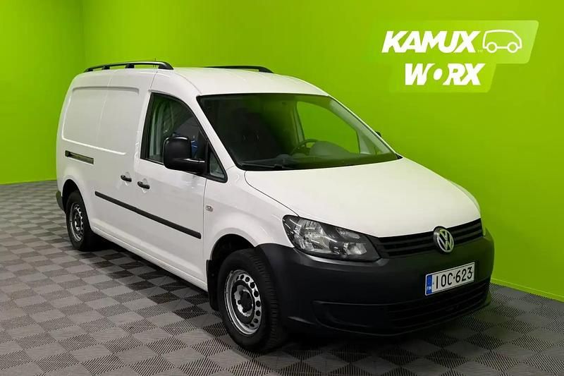 Valkoinen Käytetty 2015 VW Caddy Maxi Tila-auto | 13 590 € (Hyvä tarjous) - Kuva 1/4