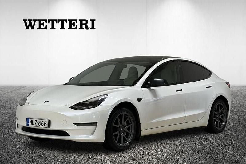Käytetty Tesla Model 3 Long Range AWD 258 kW (351 HP) 2020 Valkoinen Sedan
