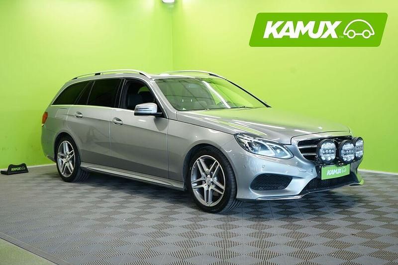 Hopea / harmaa Käytetty 2013 Mercedes E250 AMG line Farmari | 10 990 € (Perustarjous) - Kuva 1/3