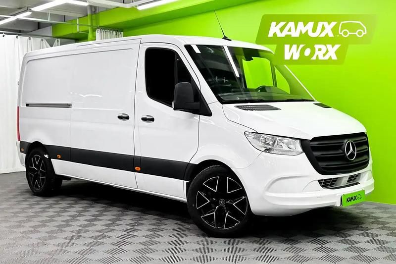 Valkoinen Käytetty 2021 Mercedes Sprinter Van | 32 890 € (Hyvä tarjous) - Kuva 1/4