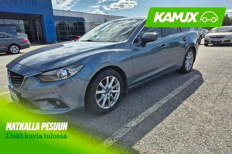 Sininen Käytetty 2013 Mazda 6 Farmari | 10 690 € (Perustarjous) - Kuva 1/3