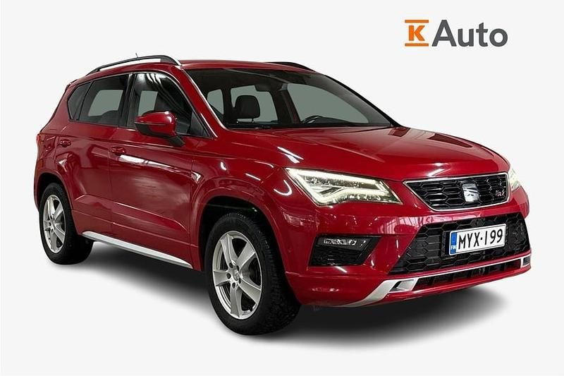 Käytetty Seat Ateca 4Drive 190 HP (139 kW) 2017 Punainen Katumaasturi
