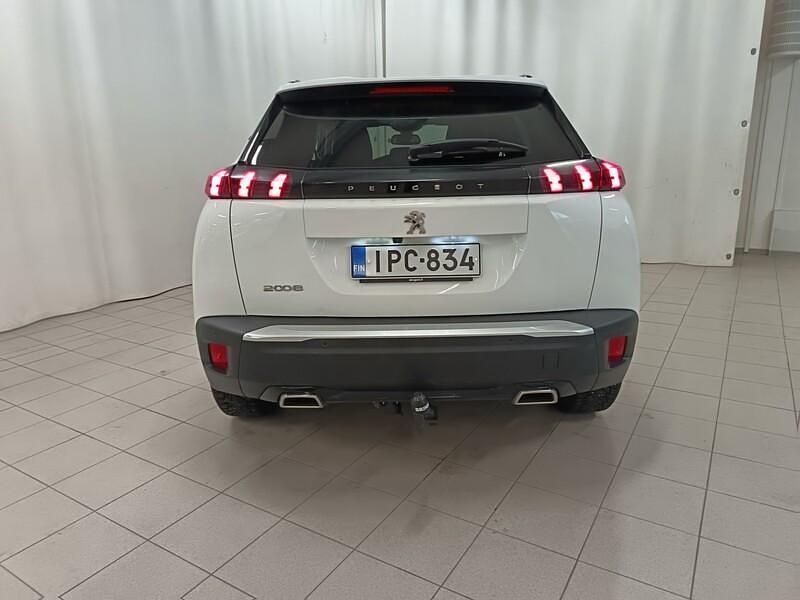 Käytetty Peugeot 2008 Allure 131 HP (96 kW) 2021 Valkoinen Katumaasturi