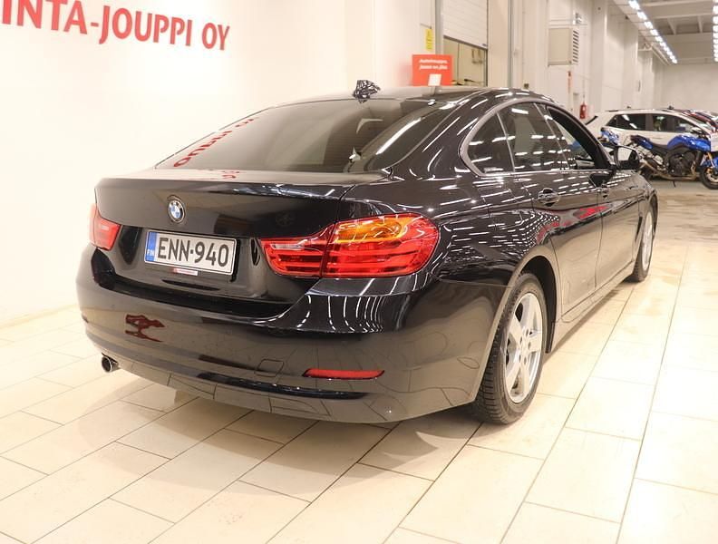 Käytetty BMW 418 Gran Coupé M Sport 143 HP (105 kW) 2015 Musta Coupe - kaksiovinen