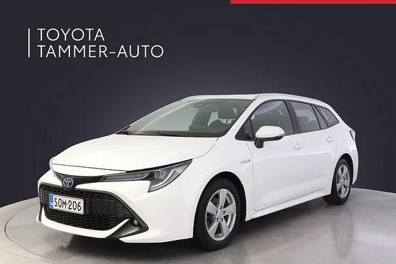 Valkoinen Käytetty 2020 Toyota Corolla Active Farmari | 19 480 € (Perustarjous) - Kuva 1/4