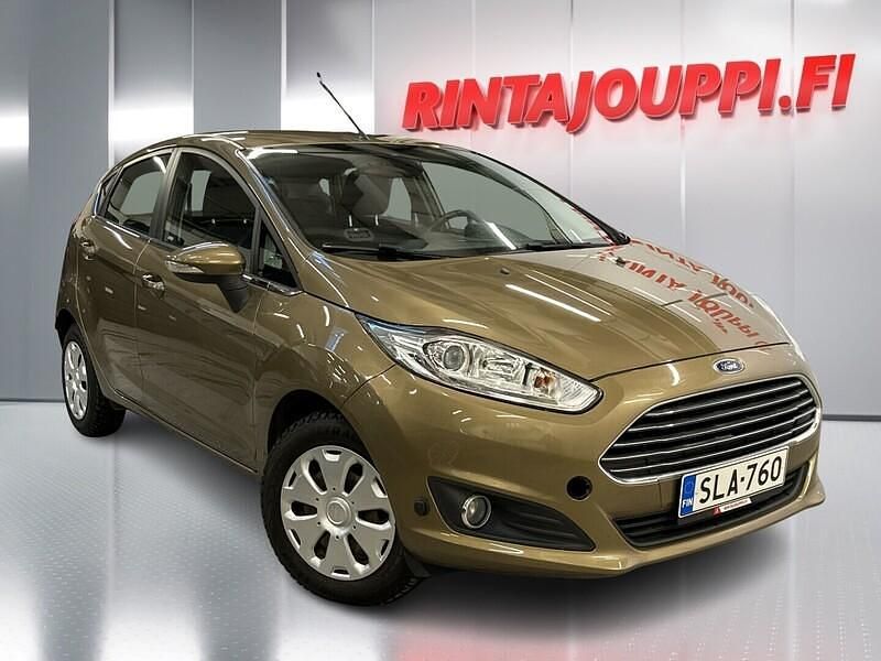Ruskea Käytetty 2013 Ford Fiesta Titanium Viistoperä | 6 880 € (Perustarjous) - Kuva 1/4