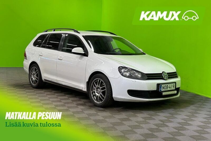 Valkoinen Käytetty 2011 VW Golf VI Trendline Farmari | 2 800 € (Perustarjous) - Kuva 1/3