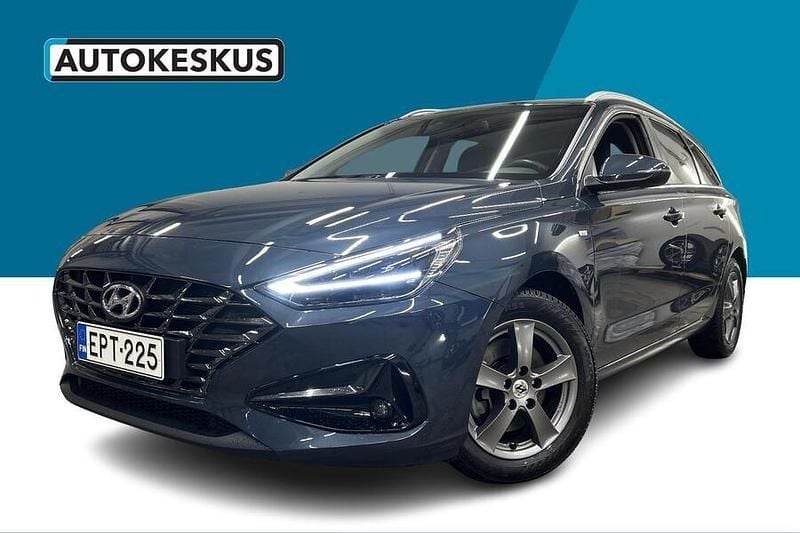 Sininen Käytetty 2023 Hyundai i30 Comfort Farmari | 23 900 € (Hieman kallis) - Kuva 1/3