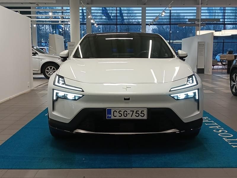 Uusi Polestar 4 Plus 400 kW (544 HP) 2025 Valkoinen Katumaasturi