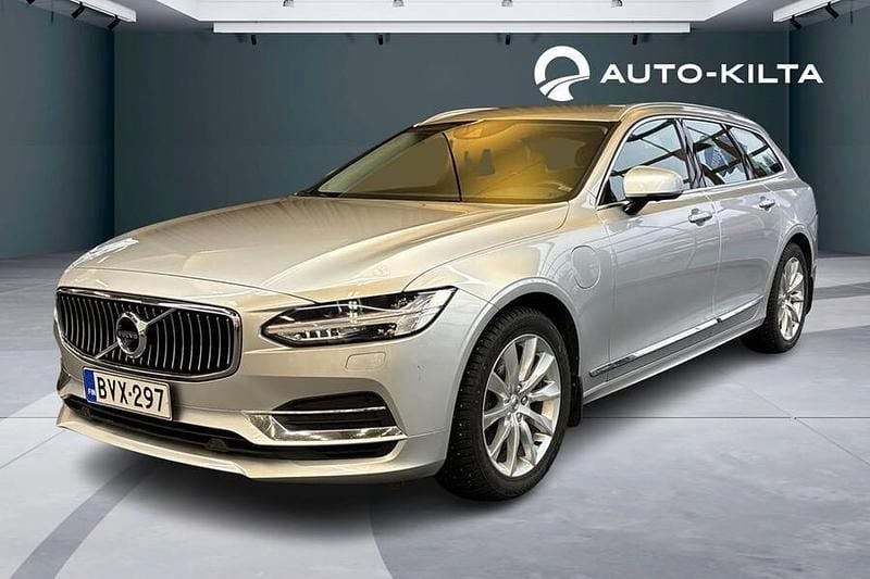 Harmaa Käytetty 2019 Volvo V90 Inscription Farmari | 25 900 € (Perustarjous) - Kuva 1/4