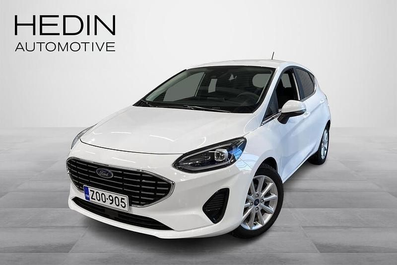 Valkoinen Käytetty 2022 Ford Fiesta Titanium X Viistoperä | 16 500 € (Perustarjous) - Kuva 1/3
