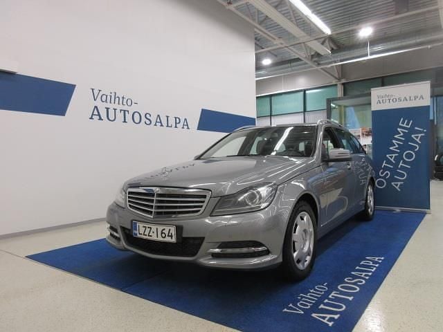 Harmaa Käytetty 2012 Mercedes C180 Business Farmari | 8 900 € (Hyvä tarjous) - Kuva 1/4