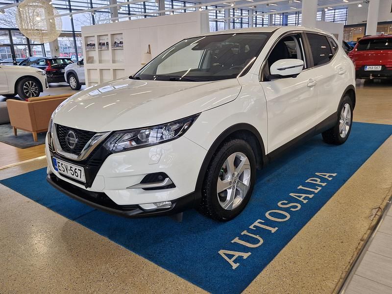 Käytetty Nissan Qashqai N-Connecta 158 HP (116 kW) 2021 Valkoinen Katumaasturi