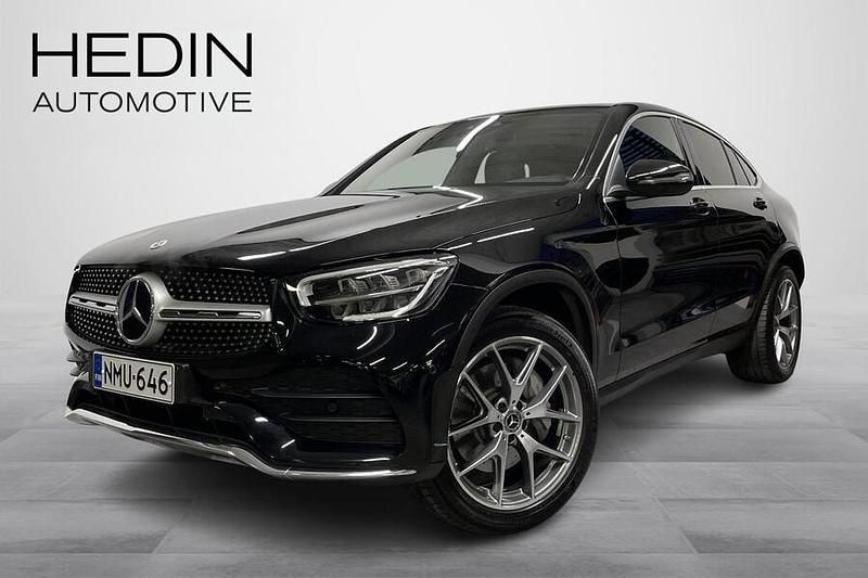 Musta Käytetty 2023 Mercedes GLC300e Business Coupe - kaksiovinen | 47 500 € (Perustarjous) - Kuva 1/4