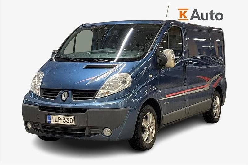 Met. sininen Käytetty 2014 Renault Trafic Tila-auto | 7 890 € (Hyvä tarjous) - Kuva 1/3