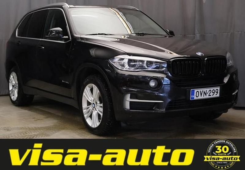 Musta Käytetty 2016 BMW X5 Katumaasturi | 19 990 € (Supertarjous) - Kuva 1/4