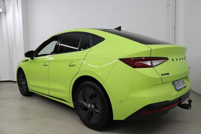 Käytetty Skoda Enyaq iV RS 219 kW (299 HP) 2023 Vihreä Katumaasturi