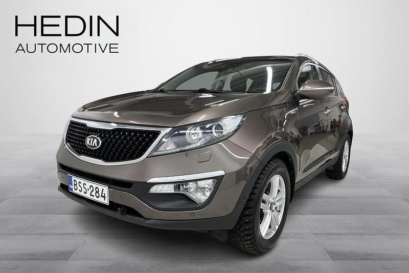 Ruskea Käytetty 2015 Kia Sportage Premium Katumaasturi | 16 900 € (Supertarjous) - Kuva 1/4