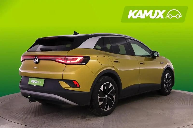 Käytetty VW ID.4 Pro Performance 150 kW (204 HP) 2021 Keltainen / beige Katumaasturi