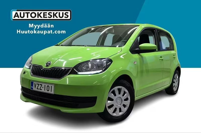 Vihreä Käytetty 2018 Skoda Citigo G-TEC Ambition Viistoperä | 2 490 € - Kuva 1/4