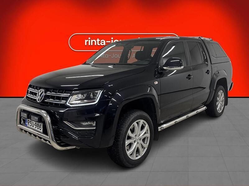 Musta Käytetty 2017 VW Amarok Highline Nouto | 45 900 € (Kallis) - Kuva 1/4