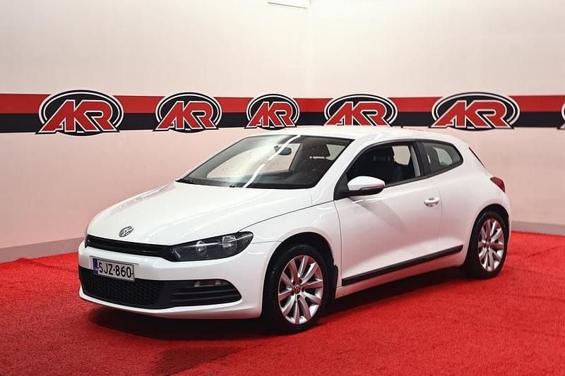 Valkoinen Käytetty 2009 VW Scirocco Coupe - kaksiovinen | 5 900 € - Kuva 1/4