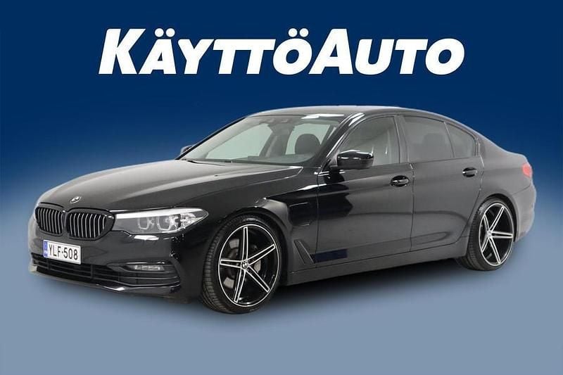 Musta Käytetty 2019 BMW 530e Comfort Edition Sedan | 17 890 € (Hyvä tarjous) - Kuva 1/4