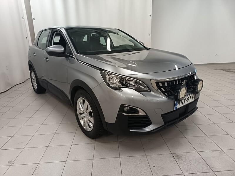 Käytetty Peugeot 3008 Active 120 HP (88 kW) 2017 Harmaa Katumaasturi