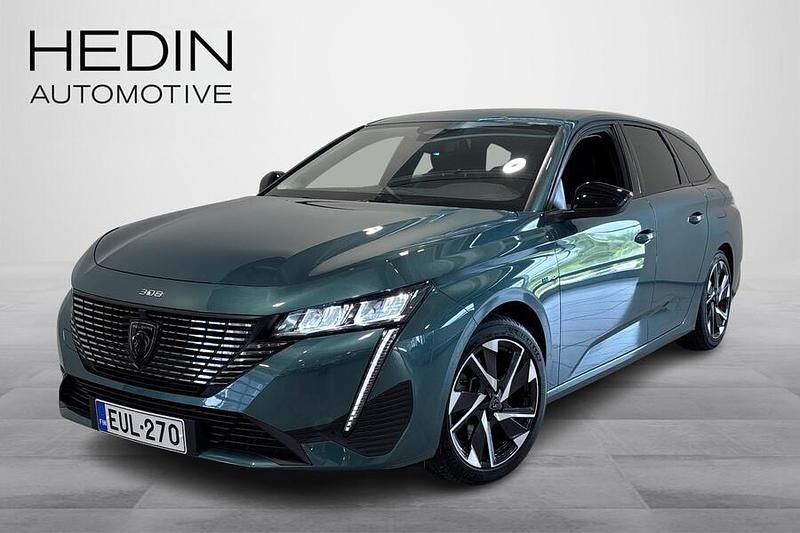 Sininen Käytetty 2022 Peugeot 308 Allure Farmari | 23 790 € (Perustarjous) - Kuva 1/4