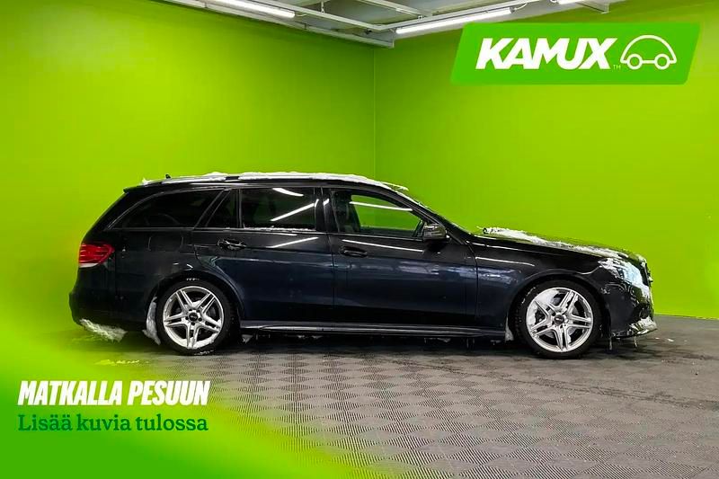 Käytetty Mercedes E250 AMG 204 HP (150 kW) 2015 Musta Farmari